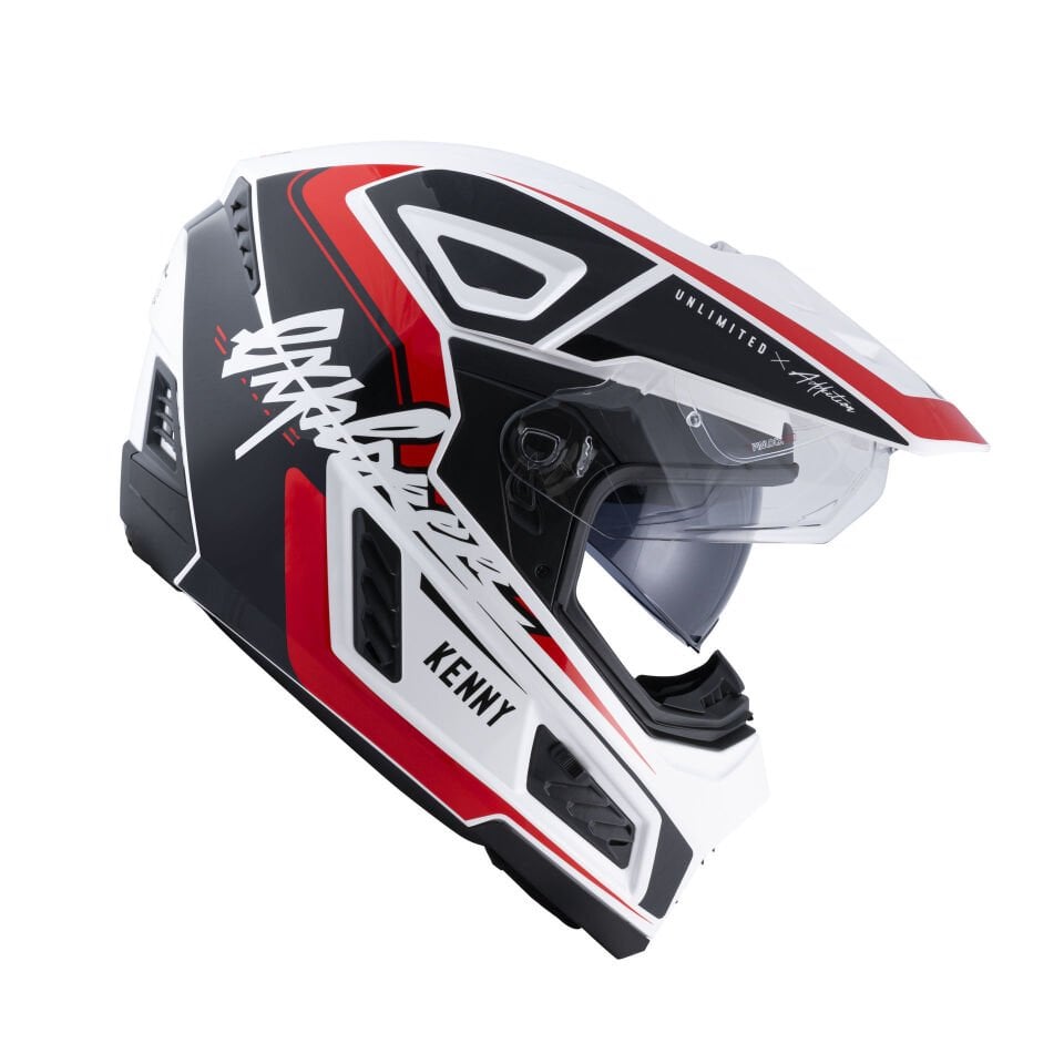 Kenny Racing Explorer Graphic Kask Kırmızı Red - L