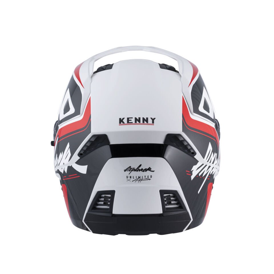 Kenny Racing Explorer Graphic Kask Kırmızı