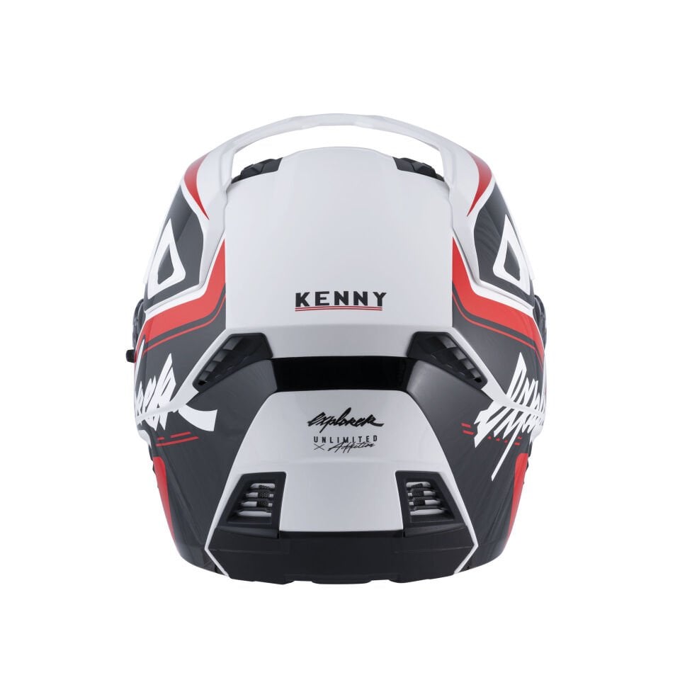Kenny Racing Explorer Graphic Kask Kırmızı Red - L