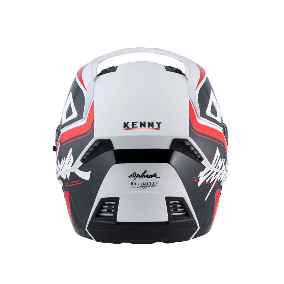 Kenny Racing Explorer Graphic Kask Kırmızı