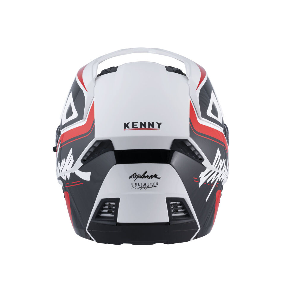 Kenny Racing Explorer Graphic Kask Kırmızı