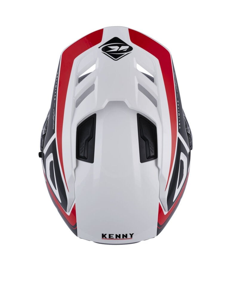 Kenny Racing Explorer Graphic Kask Kırmızı Red - L