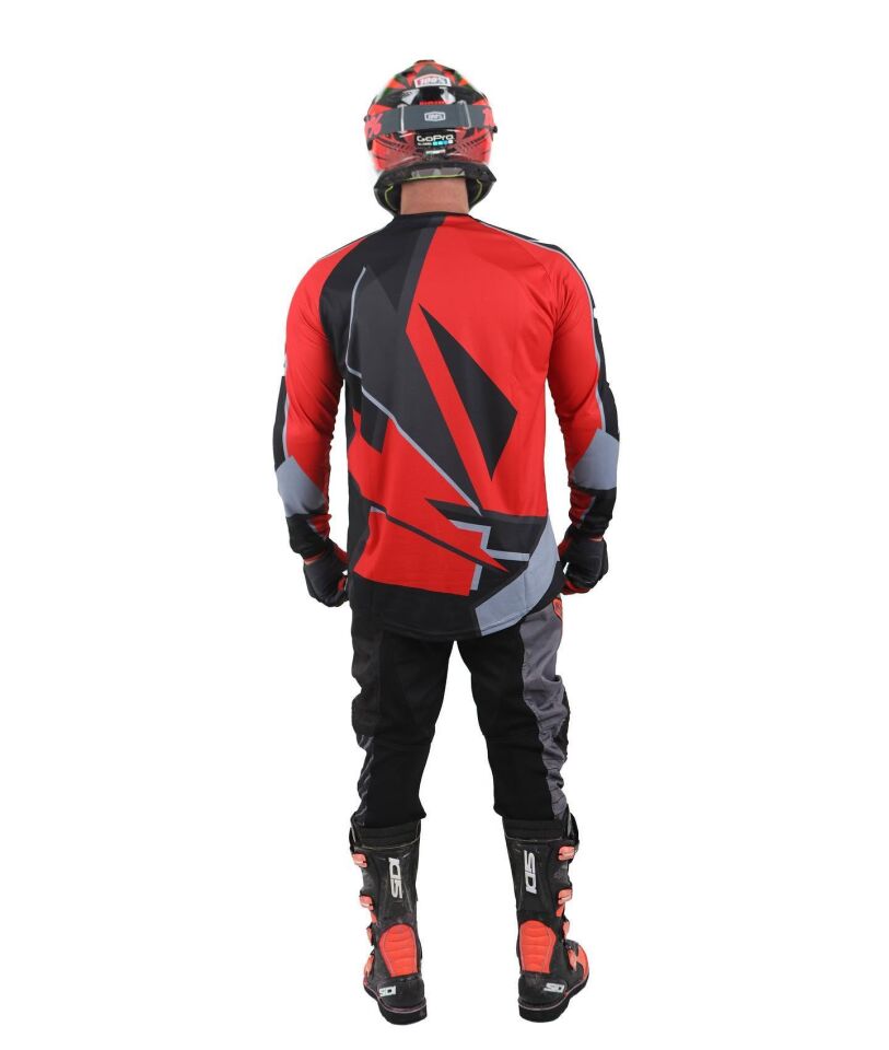 Jaccover Motocross Jersey - Red