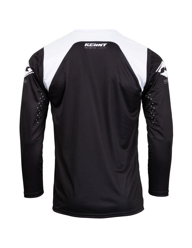 Kenny Racing Track Raw Jersey Siyah