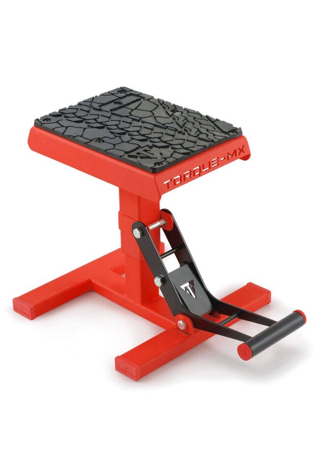 Torque-MX Motosiklet Kaldırma Sehpası HS2 Kırmızı