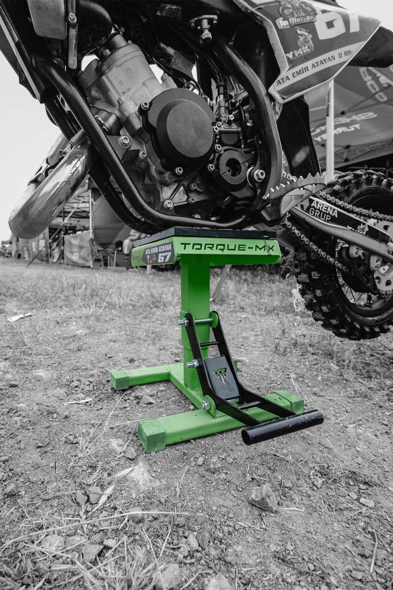 Torque-MX Motosiklet Kaldırma Sehpası HS2 Yeşil