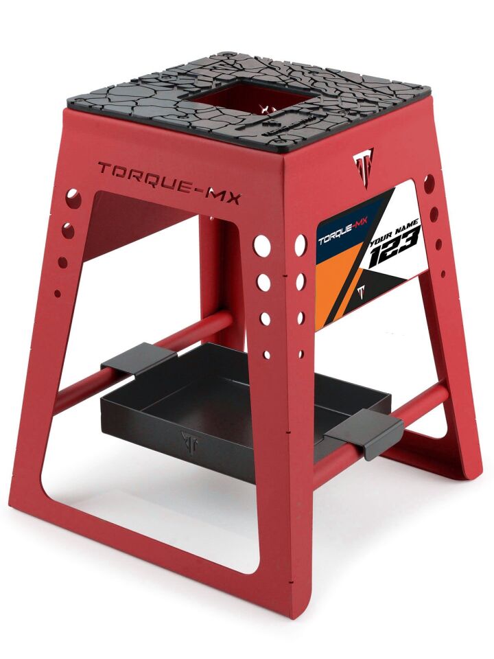 Torque-MX Sabit Motosiklet Sehpası SS1 Kırmızı
