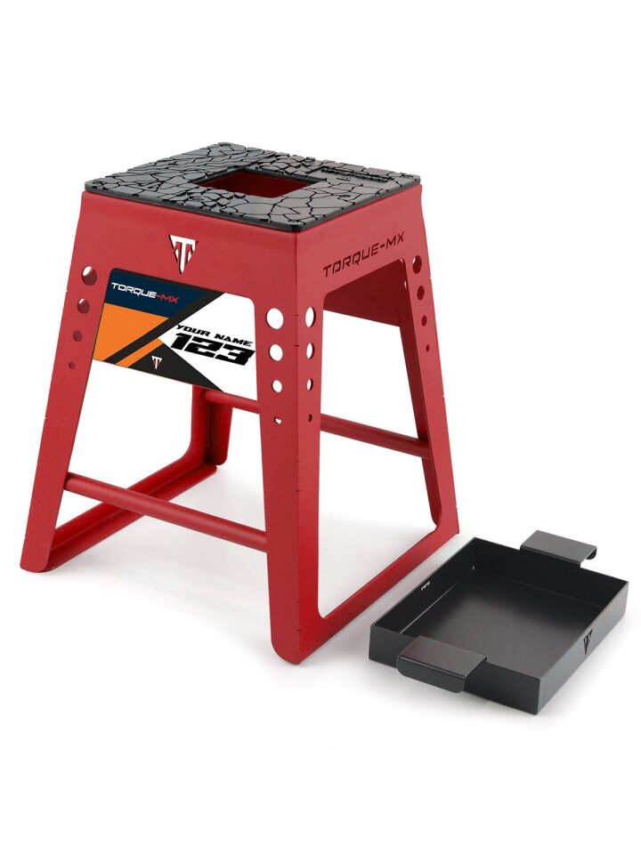 Torque-MX Sabit Motosiklet Sehpası SS1 Kırmızı