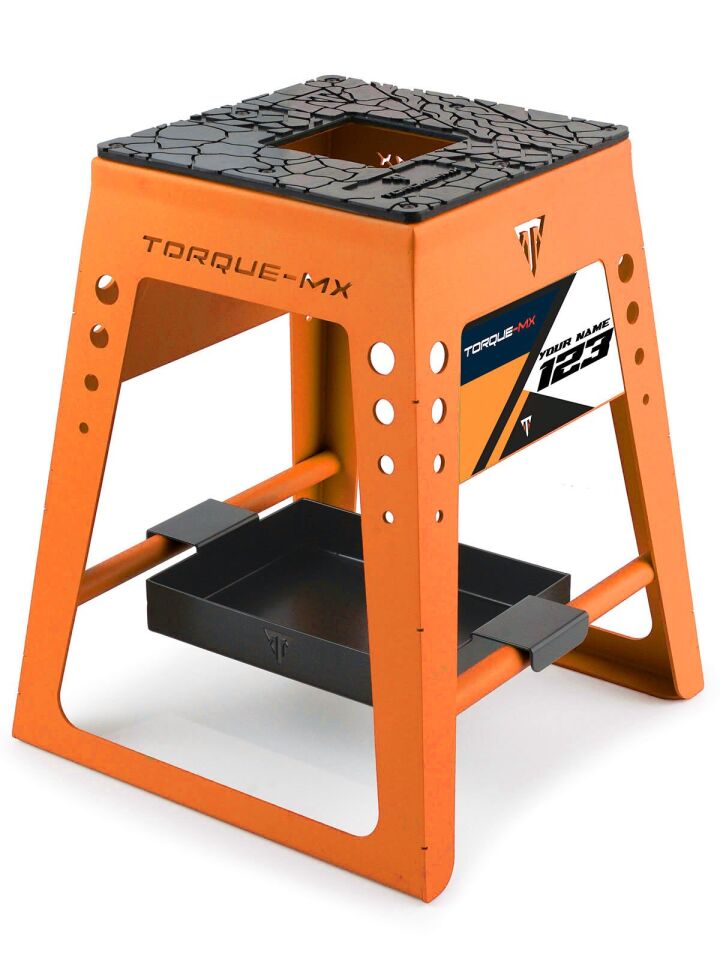 Torque-MX Sabit Motosiklet Sehpası SS1 Turuncu