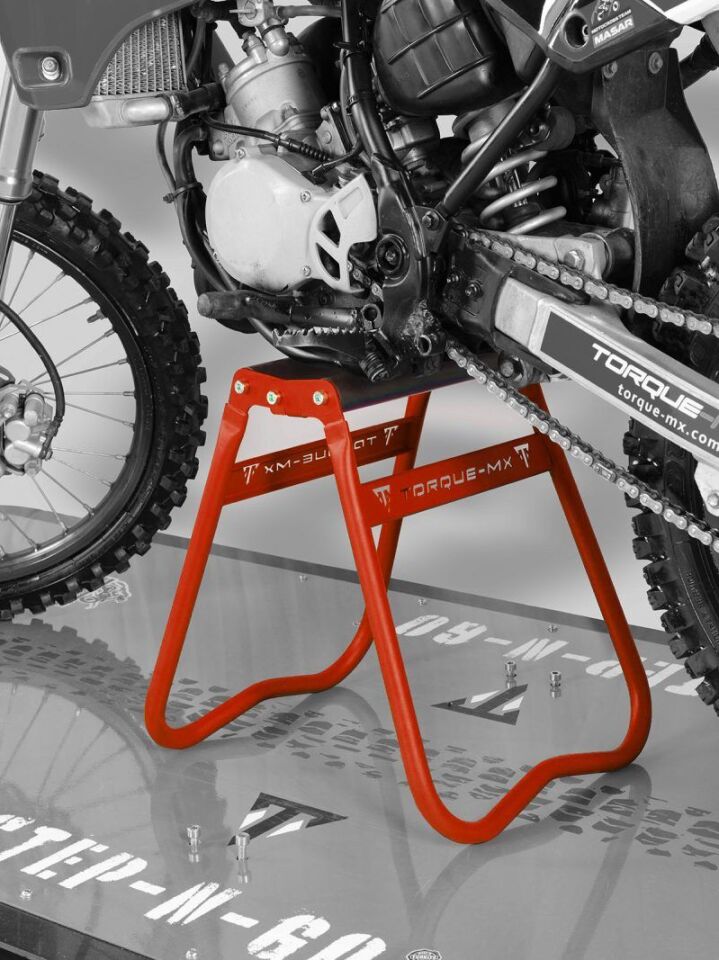 Torque-MX Katlanabilir Motosiklet Sehpası SS3 Kırmızı