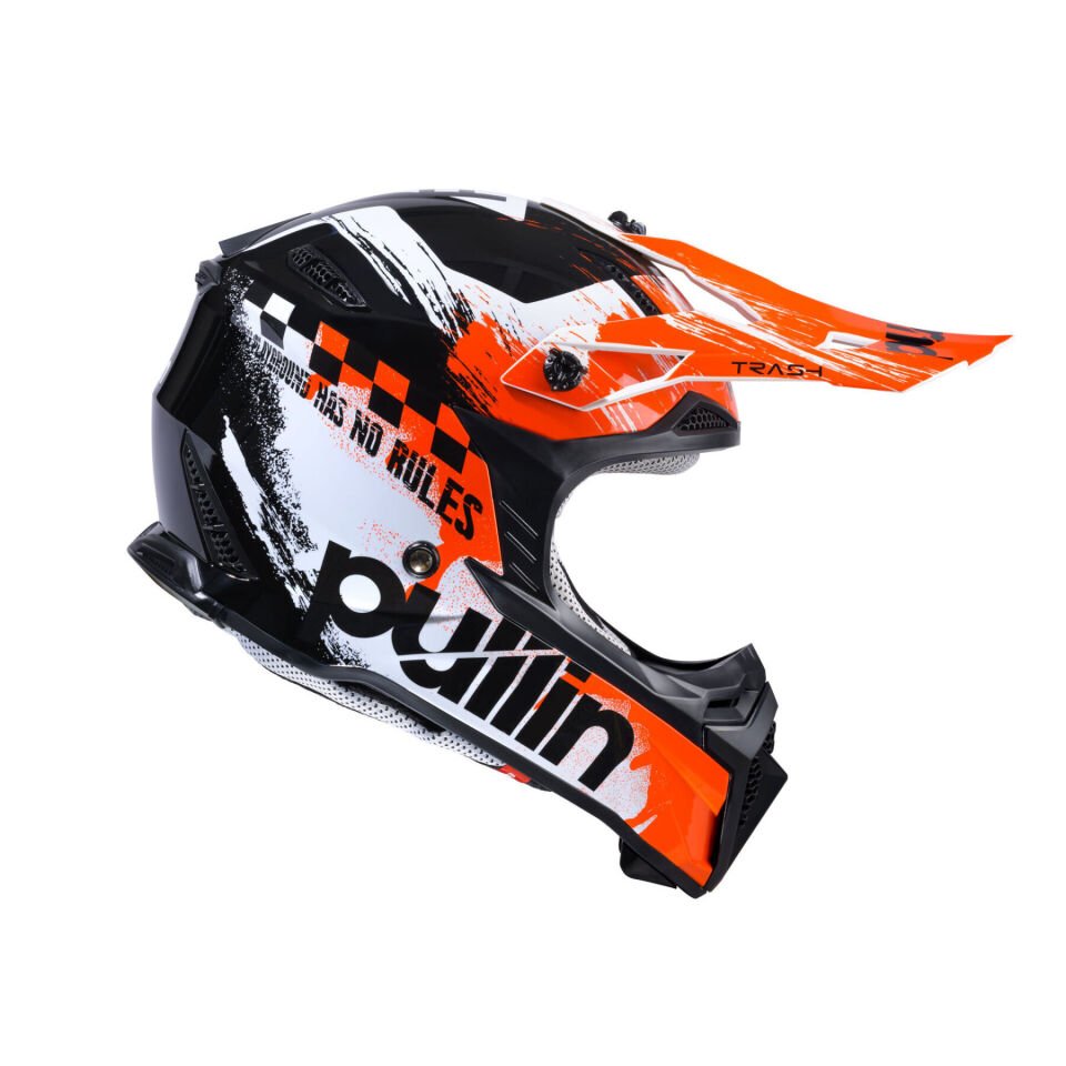 Pull In Trash Race Master Kask Trash Black Orange
