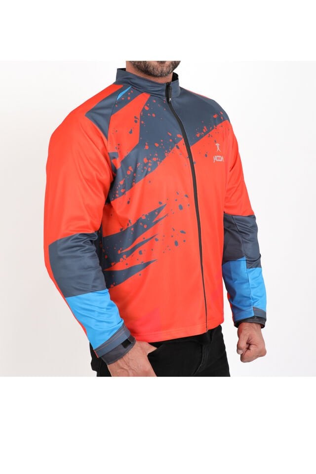 J-Sharp Fermuarlı Jersey Kirmizi - L