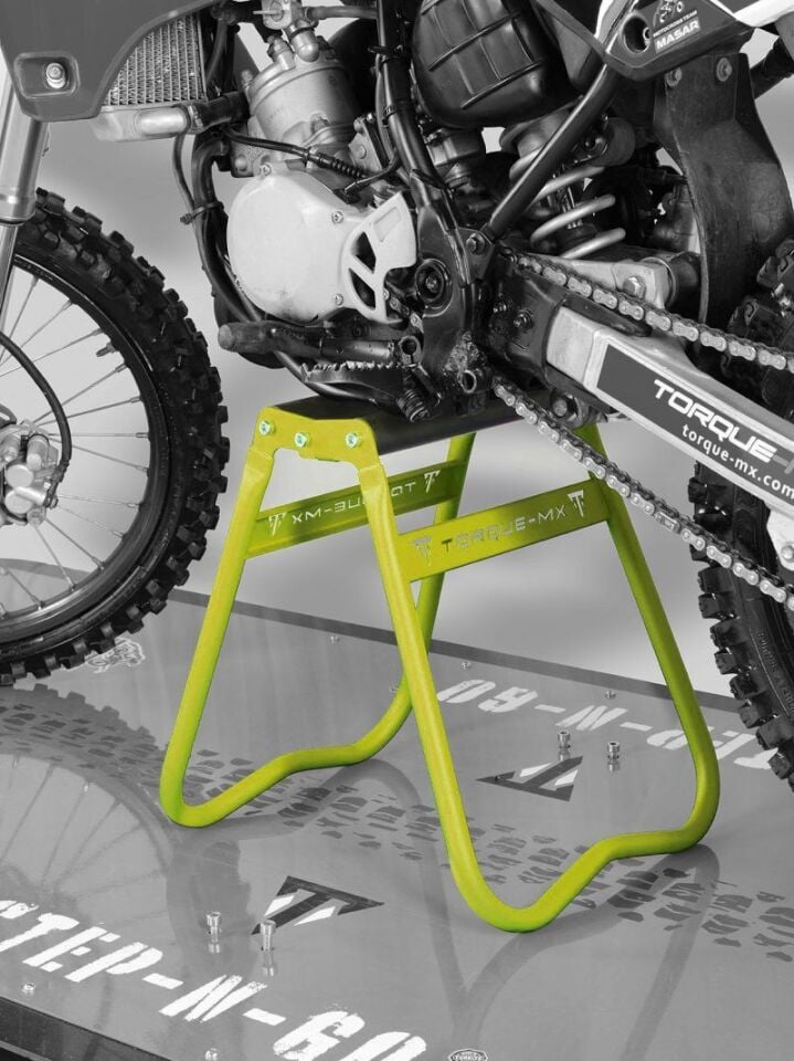 Torque-MX Katlanabilir Motosiklet Sehpası SS3 Sarı