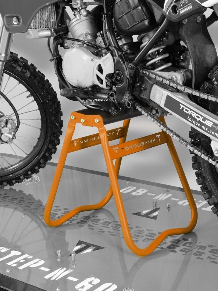Torque-MX Katlanabilir Motosiklet Sehpası SS3 Turuncu