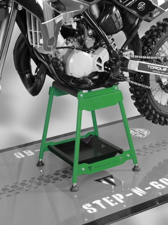 Torque-MX Ayarlanabilir Motosiklet Sehpası SS4 Yeşil